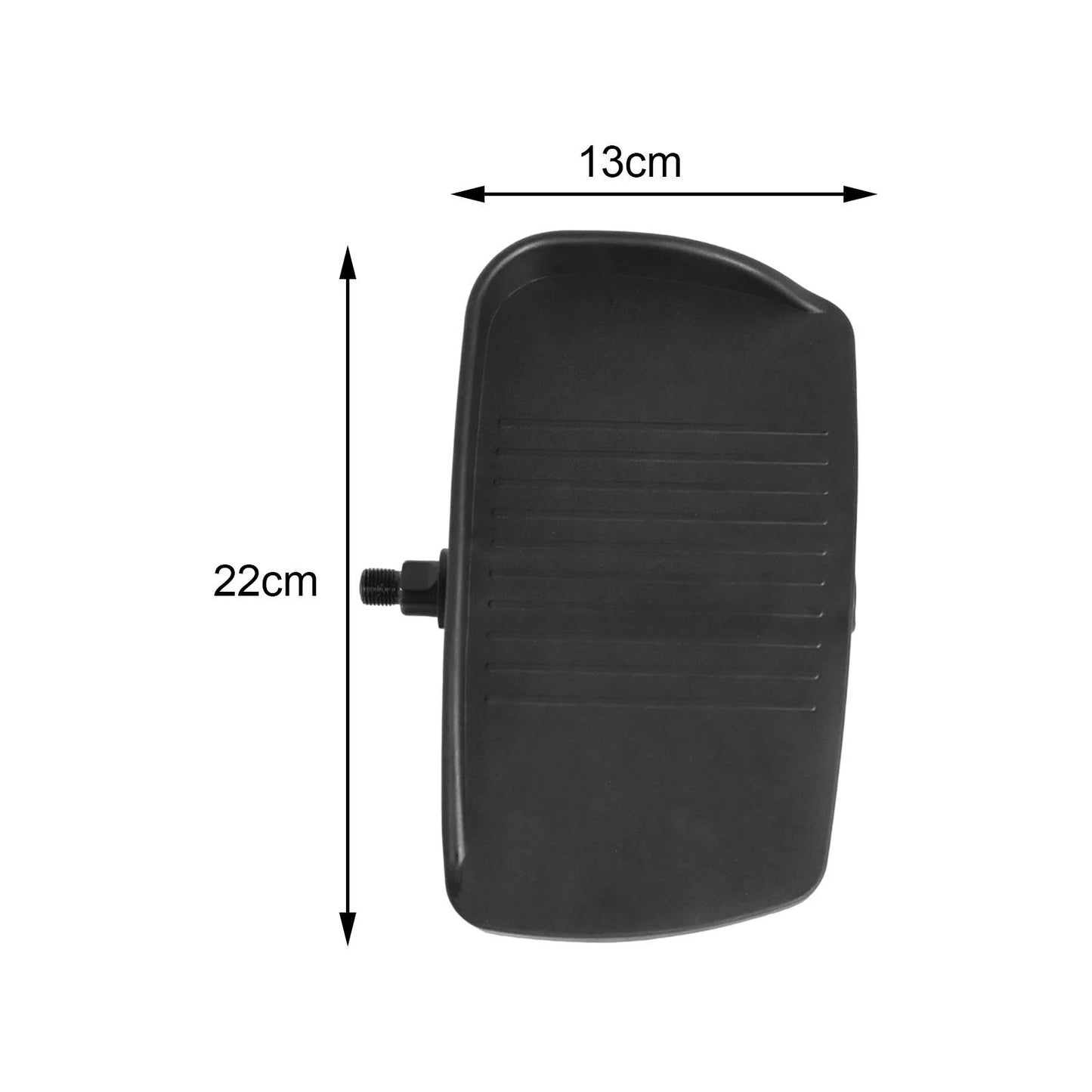 2X Indoor Exercise Bike Pedals Elliptical Machine Foot Pedal Durable Left and Right Pedals Portable Pedal for Workout Home Gym