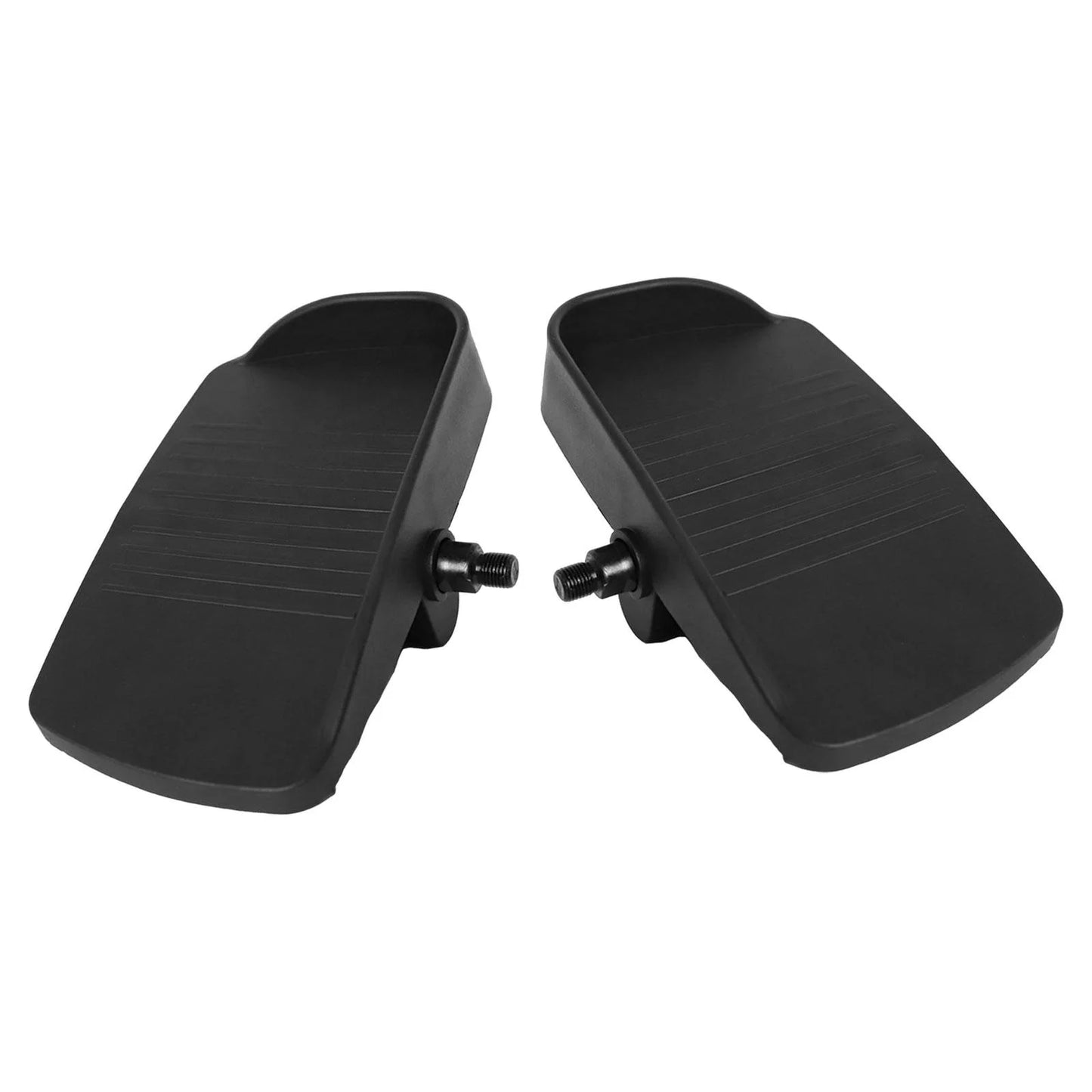 2X Indoor Exercise Bike Pedals Elliptical Machine Foot Pedal Durable Left and Right Pedals Portable Pedal for Workout Home Gym