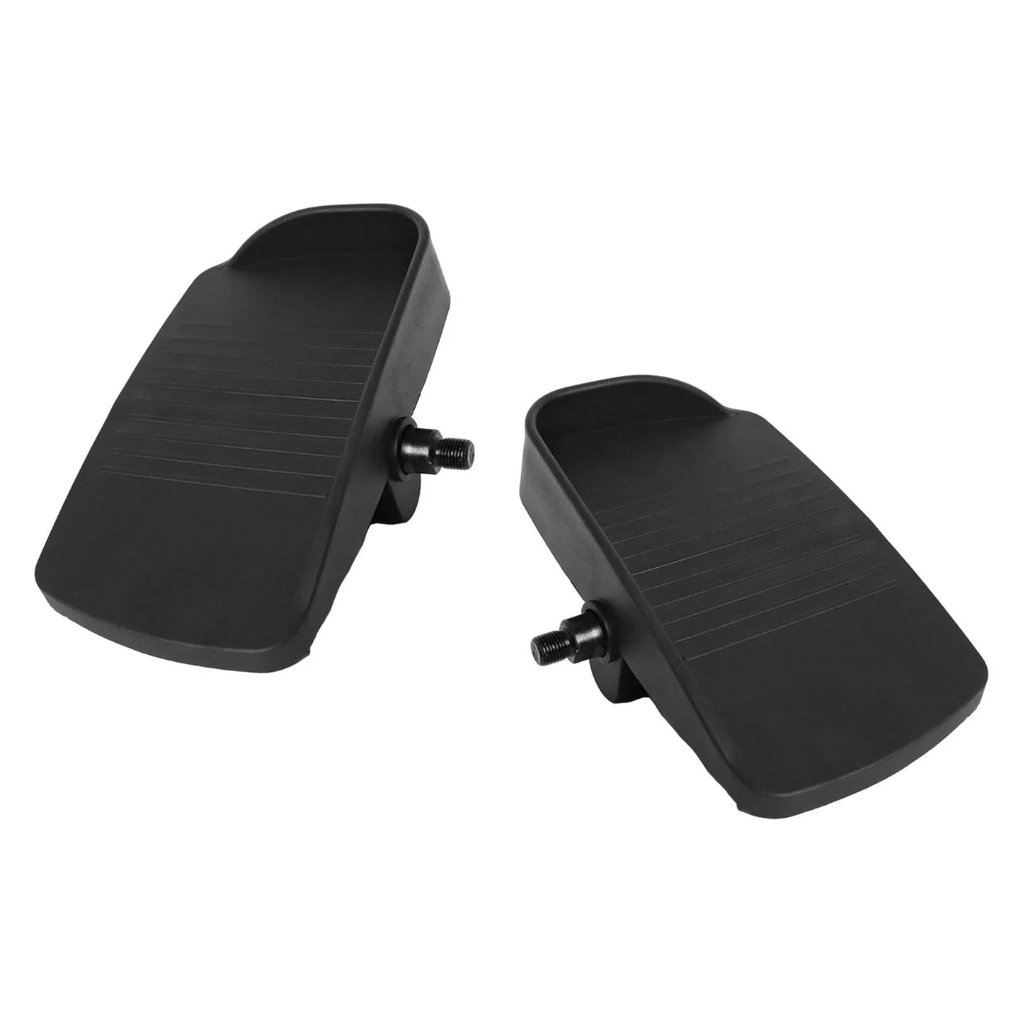2X Indoor Exercise Bike Pedals Elliptical Machine Foot Pedal Durable Left and Right Pedals Portable Pedal for Workout Home Gym
